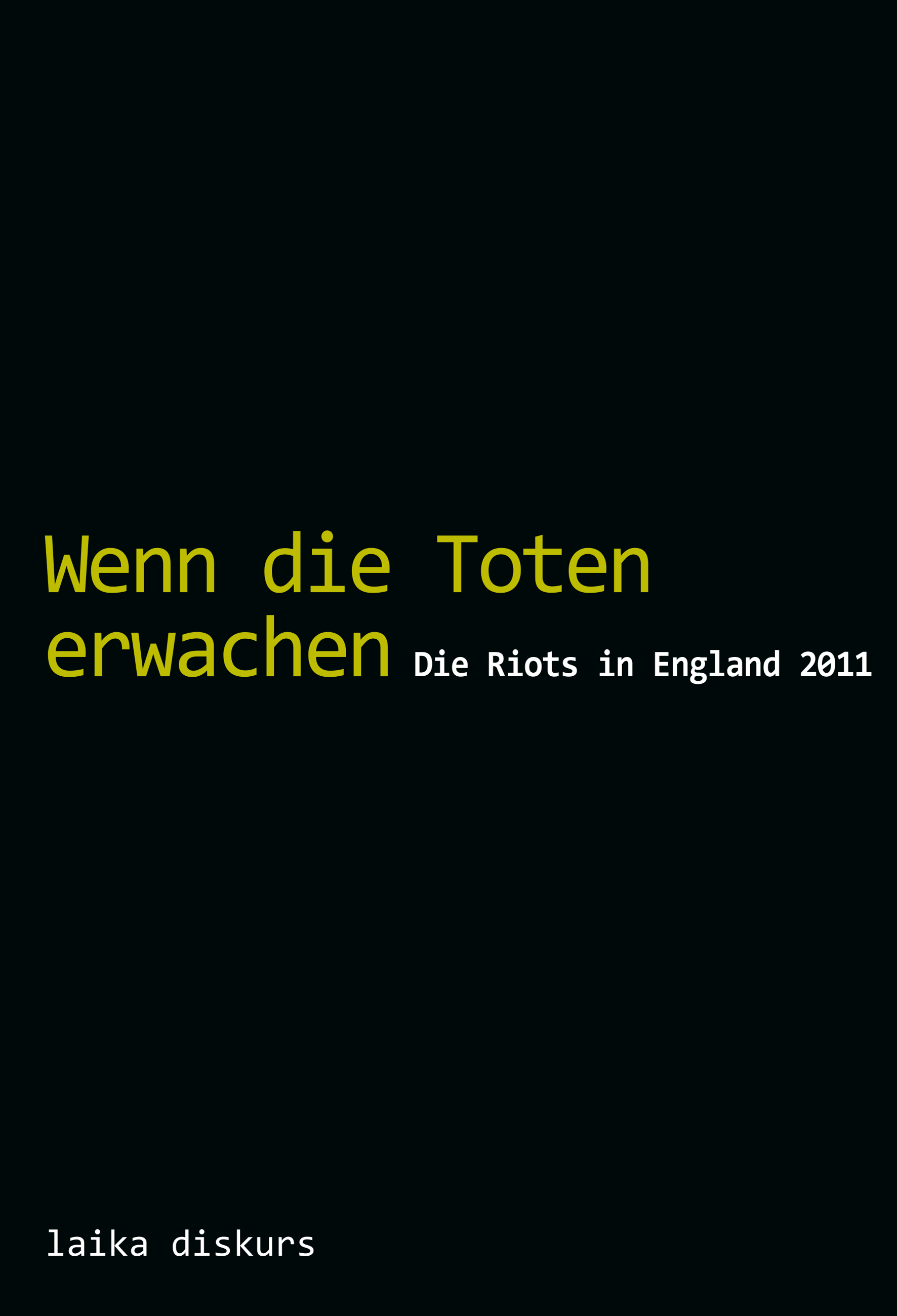 Wenn die Toten erwachen Wenn die Toten erwachen